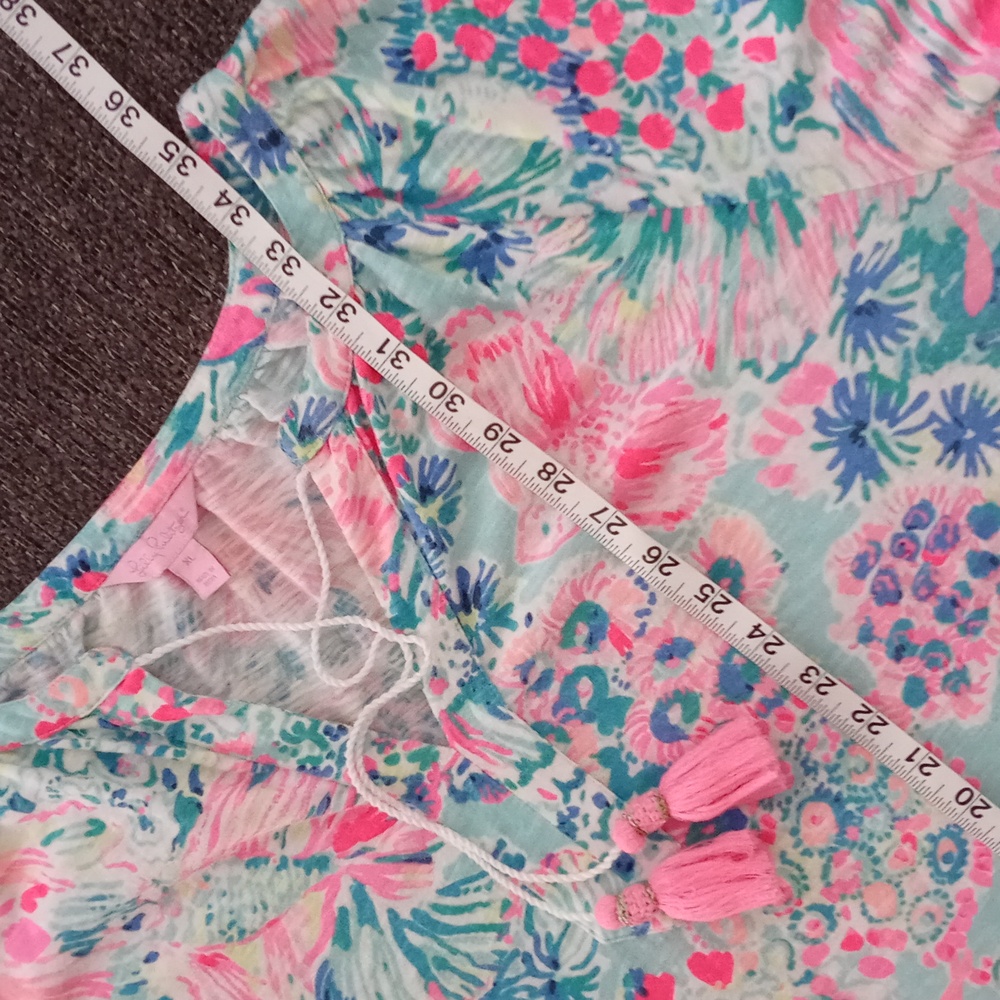 🦑HTF Lilly Pulitzer🦑 - Del Lago Tunic Dress - Picture 15 of 15